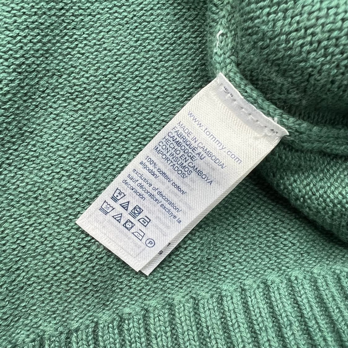 XL) 타미힐피거 니트 스웨터 상품이미지5