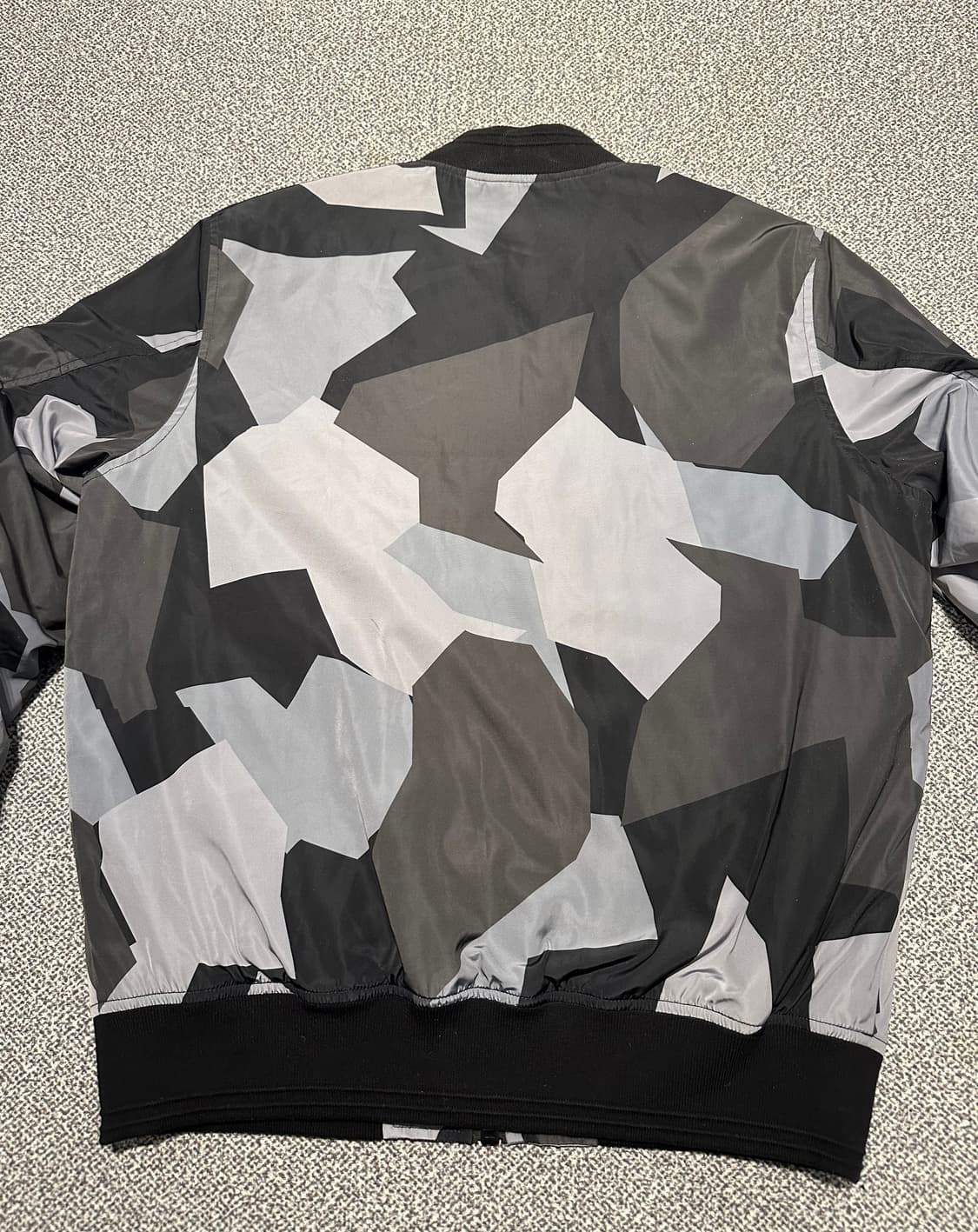 디젤 카모 패턴 블루종 봄버 자켓  m 상품이미지5