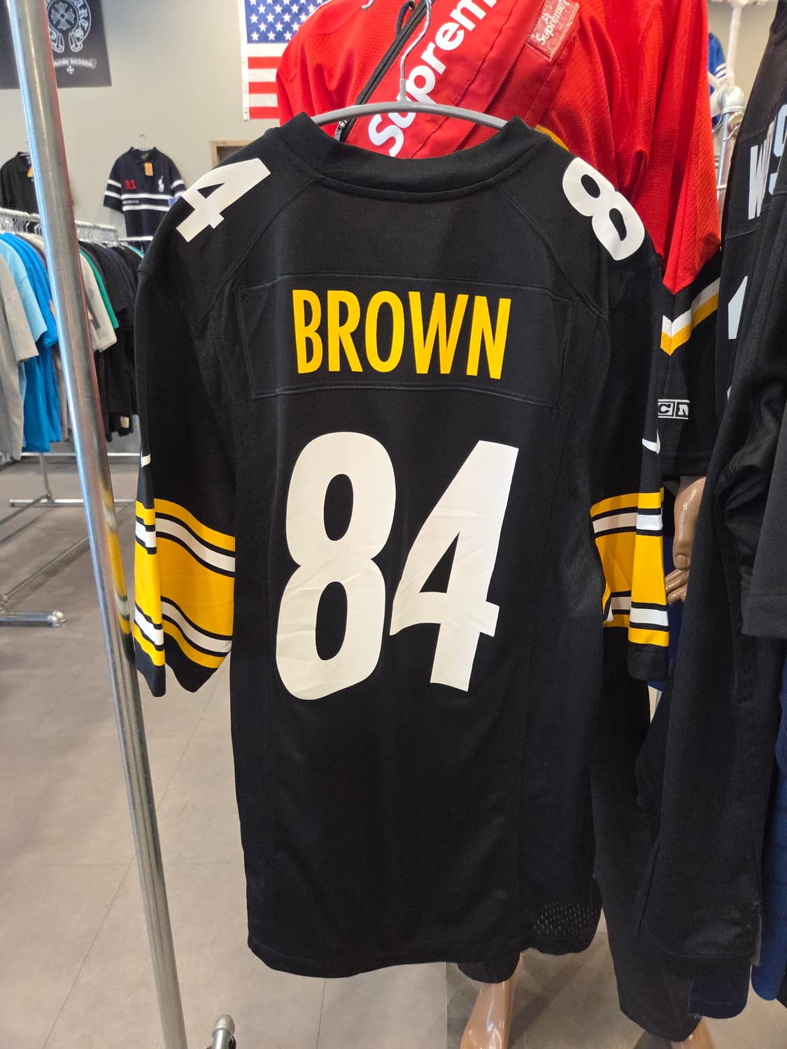 [S] Nike NFL 피츠버그 스틸러스 '안토니오 브라운' 저지 상품이미지2