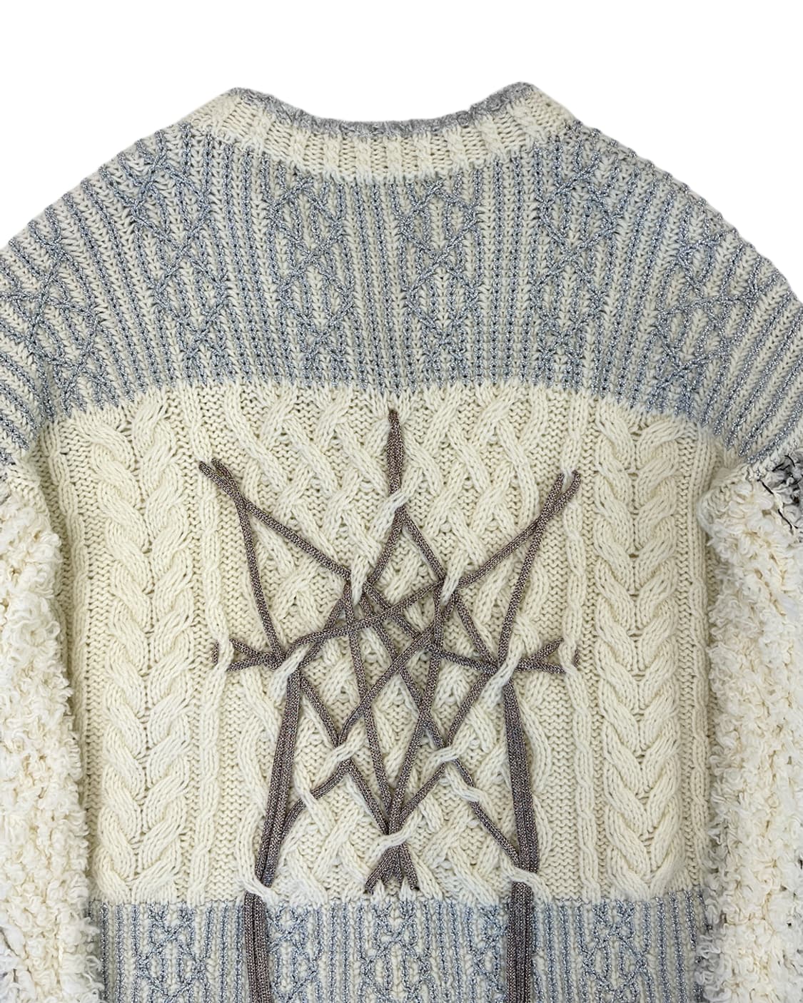 루루무 21AW 스트링 디테일 글리터 실 가디건 상품이미지8