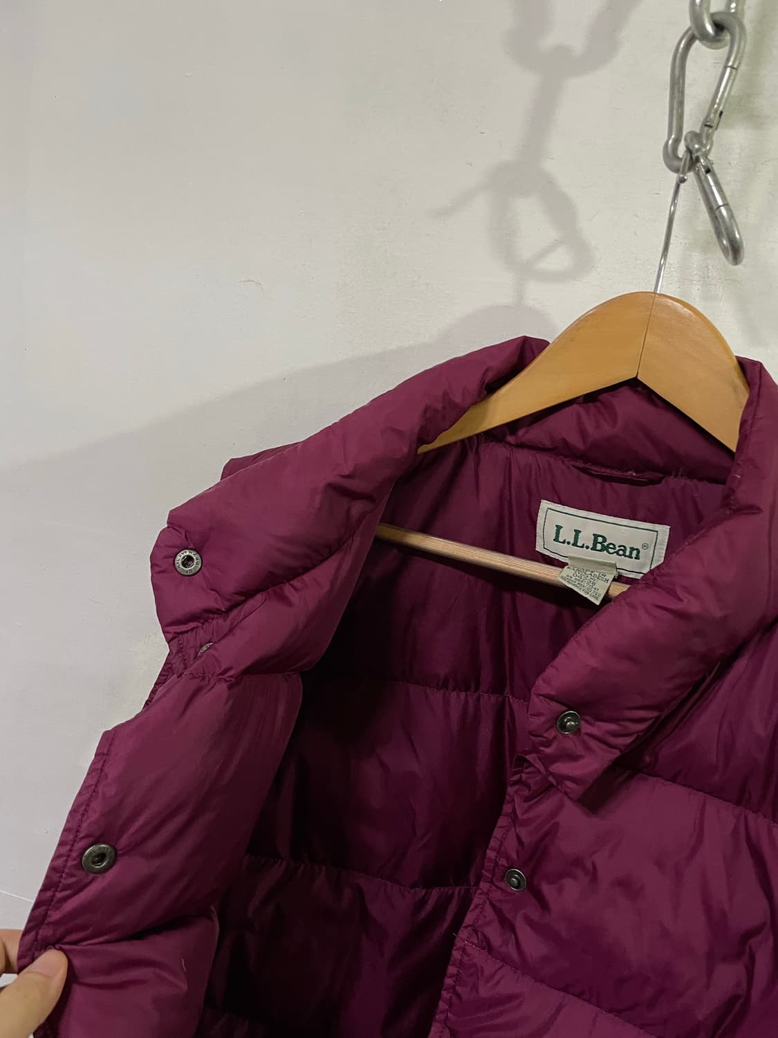 빈티지 LL Bean 엘엘빈 구스다운 푸퍼 베스트 105-110 상품이미지7