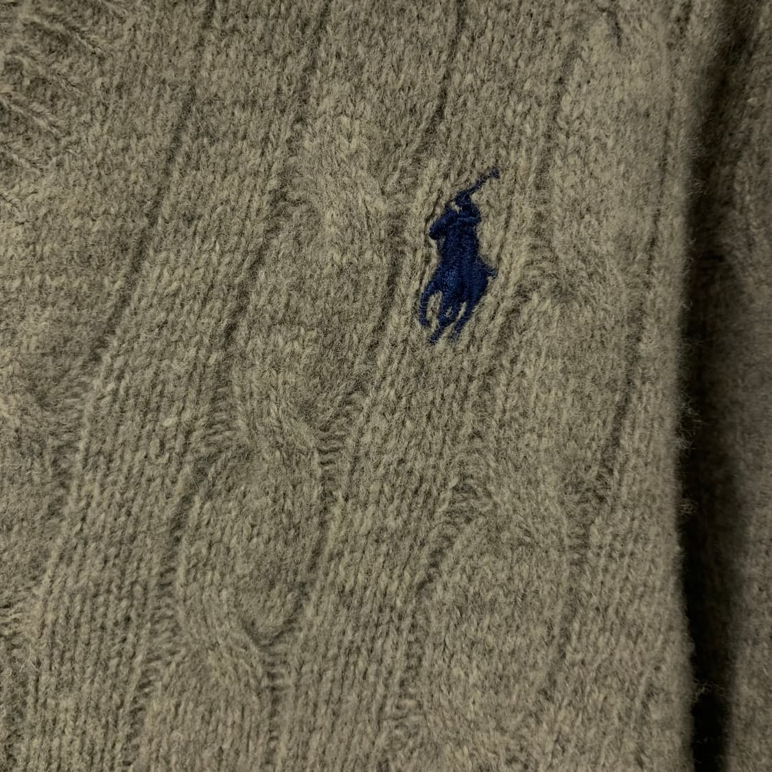 폴로 랄프로렌 신형 꽈배기 브이넥 니트 상품이미지3