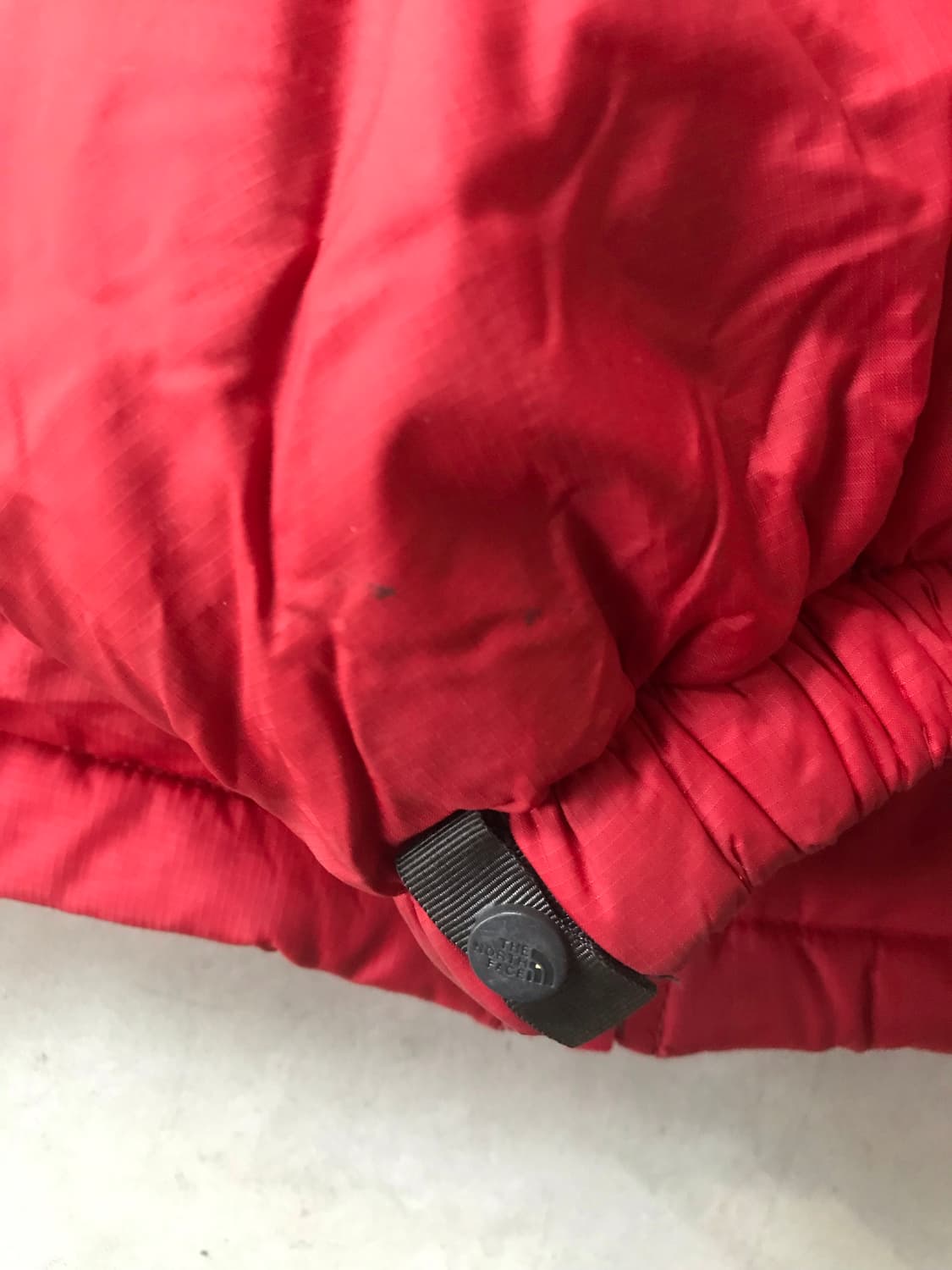 노페 레드 패딩 상품이미지7