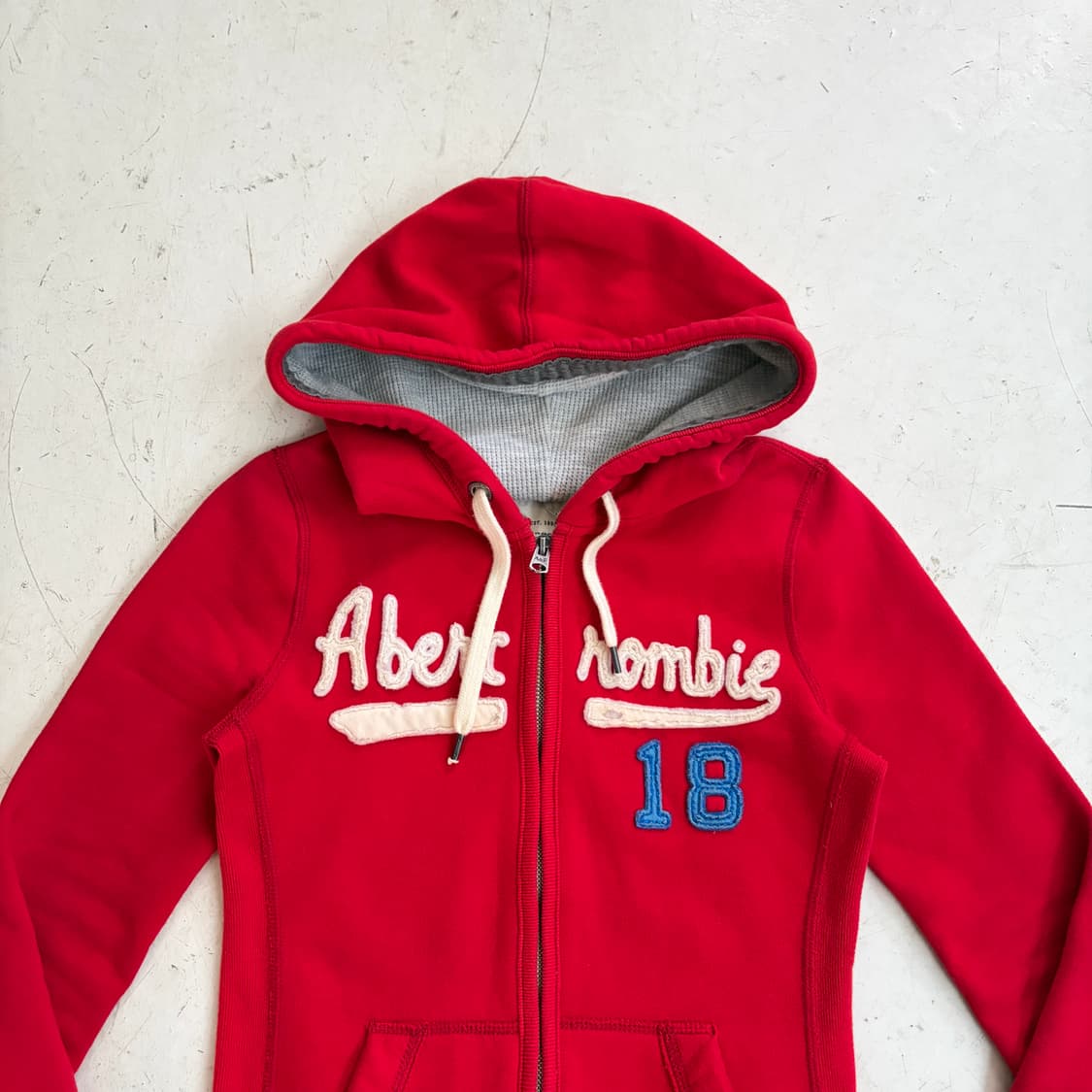 아베크롬비 빈티지 후드집업 자켓 XS 상품이미지2