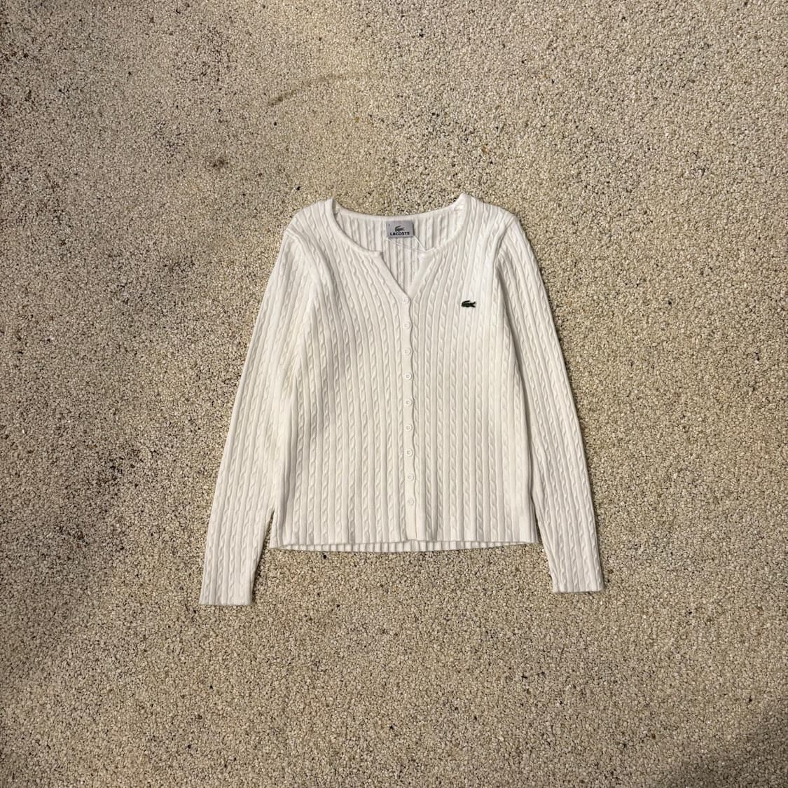 라코스테 긴팔 가디건 ☆216 상품이미지1