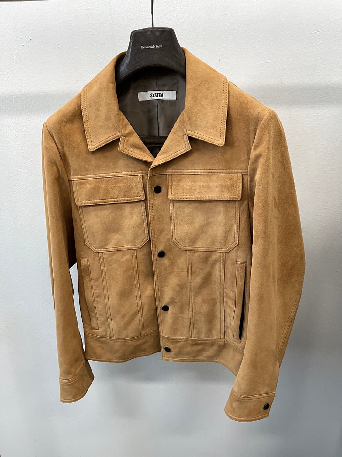 슬림95) 시스템옴므 스웨이드 트러커 상품이미지2