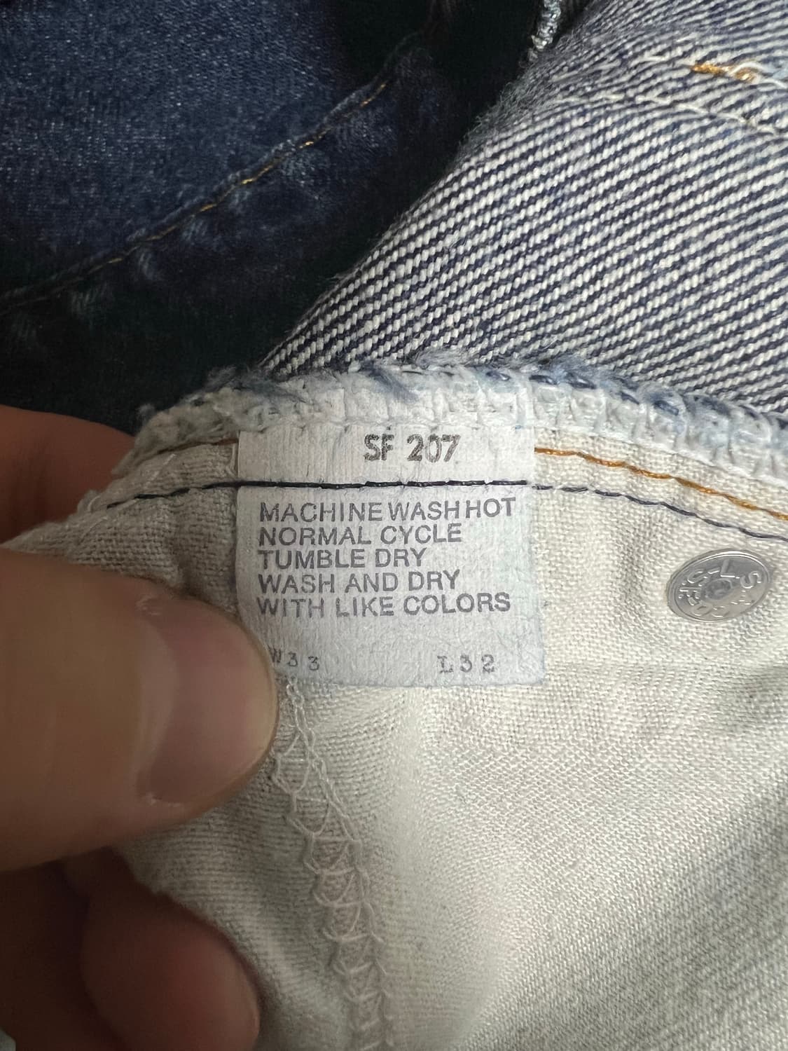 리바이스 517 오렌지탭 83년도 미제 33X32 상품이미지7