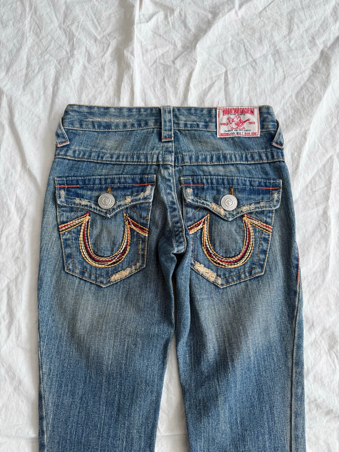 트루릴리전 로우라이즈 부츠컷 데님팬 상품이미지7