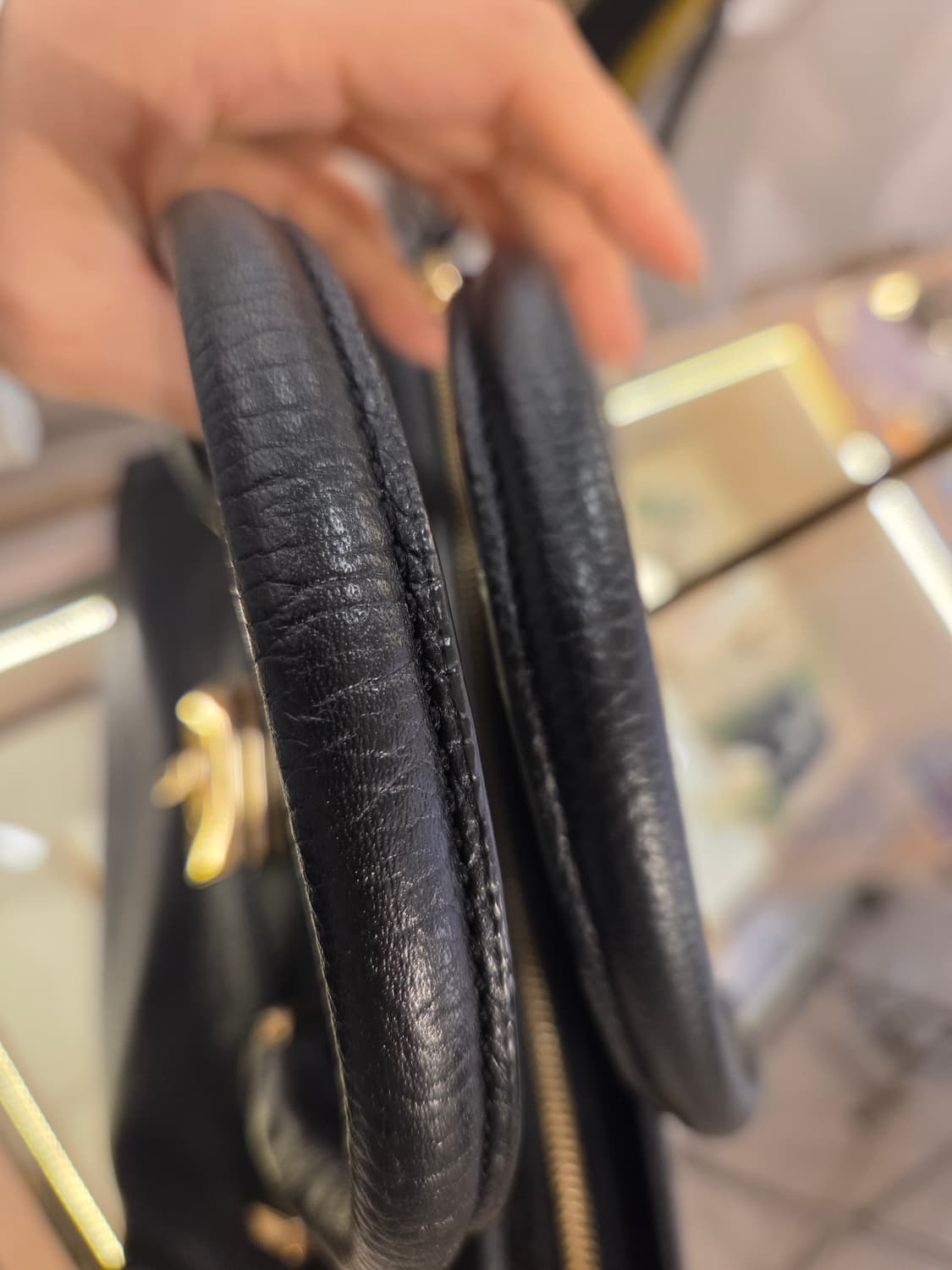 더블엠 레더 버킨백 상품이미지3