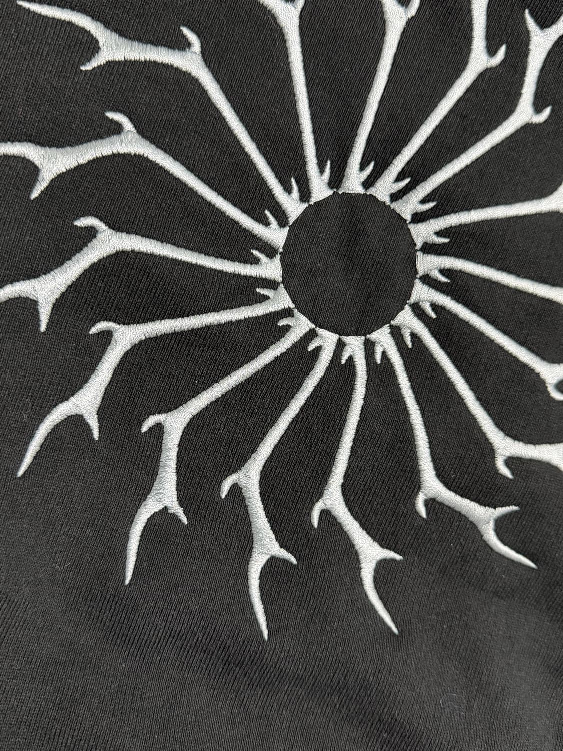 [L]남이서팔 s2w8 오바사이즈 크루넥 맨투맨 블랙 새상품 상품이미지4