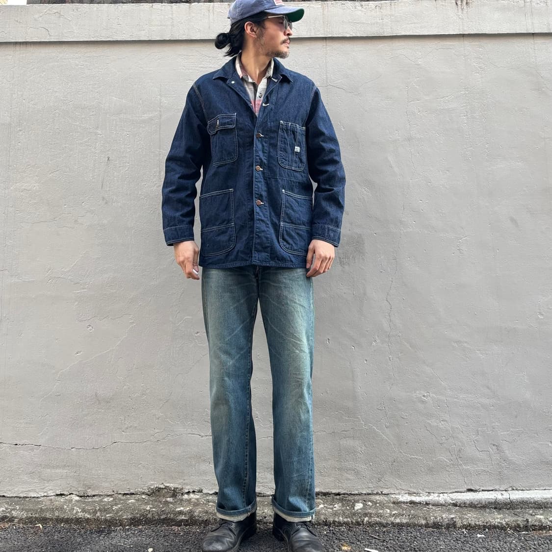 일본 빅존 데님 초어 자켓 상품이미지9