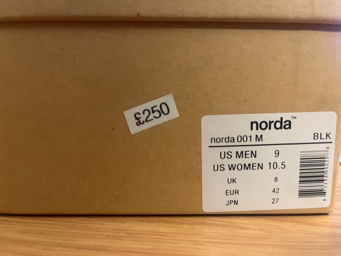 Norda 001 core black 상품이미지3