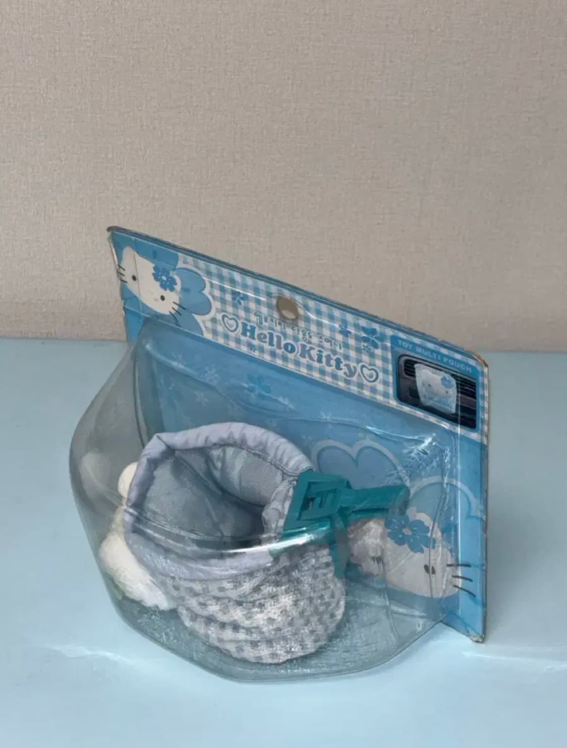 2003 고전 산리오 키티 차량 컵 홀더 주머니 보관함 상품이미지4