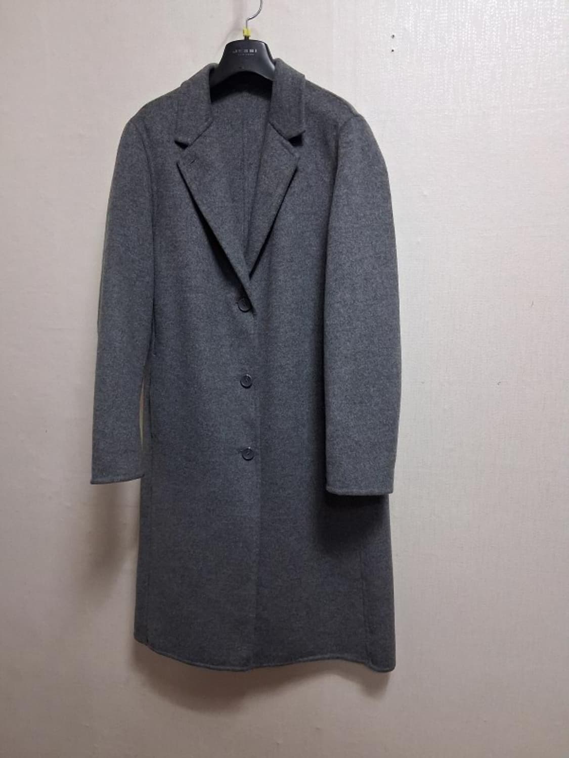 일본빈티지 유니클로 진회색 중간진회색 그레이핸드메이드코트 여성 66적당  상품이미지1