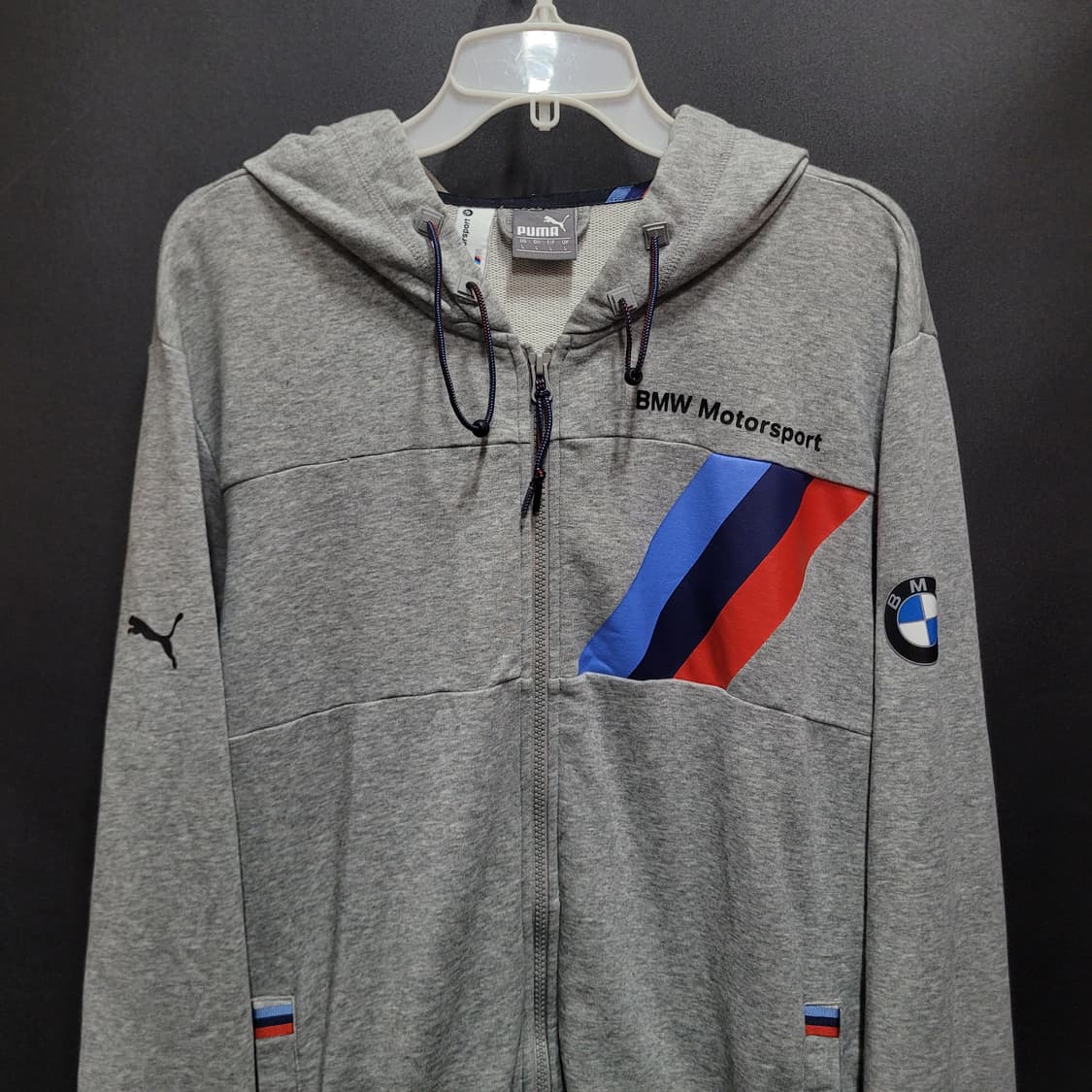 PUMA X BMW Mortorsport 후드 집업 자켓 상품이미지2