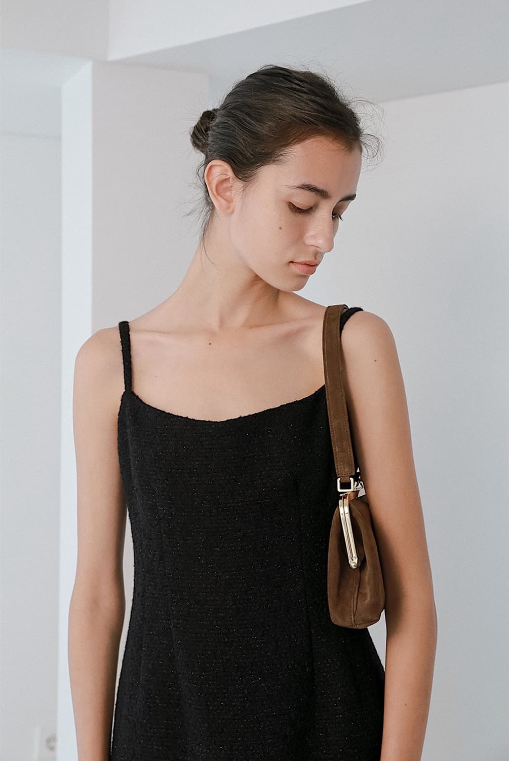 LO61 Tweed Camisole Dress 상품이미지1