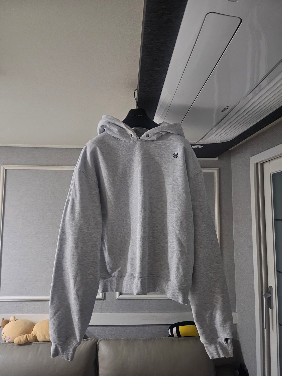 [거의 새것] 렉토 (RECTO) 디스트로이드 후드 티셔츠 상품이미지1