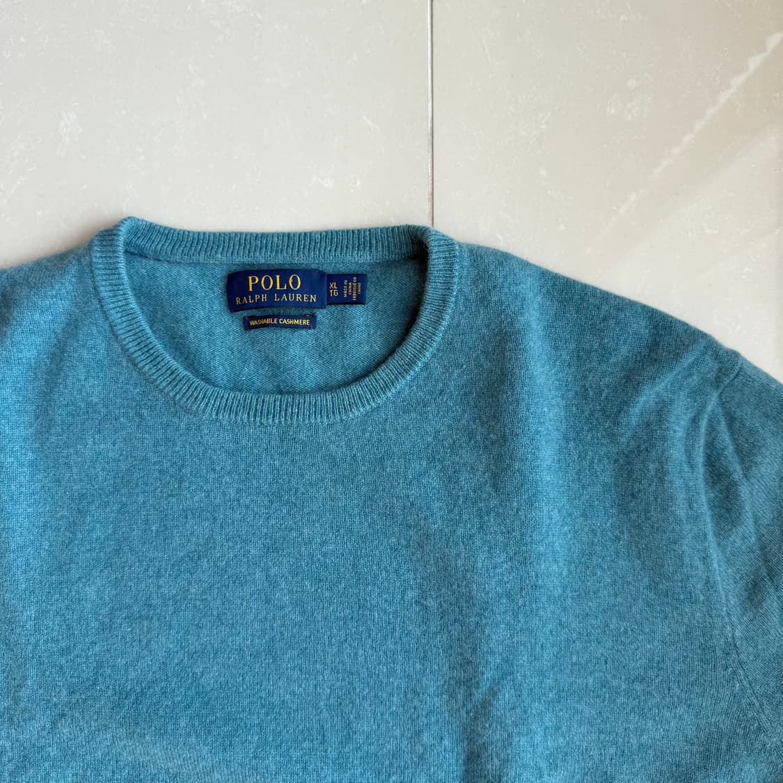 [XL] 폴로 캐시미어 니트 상품이미지1