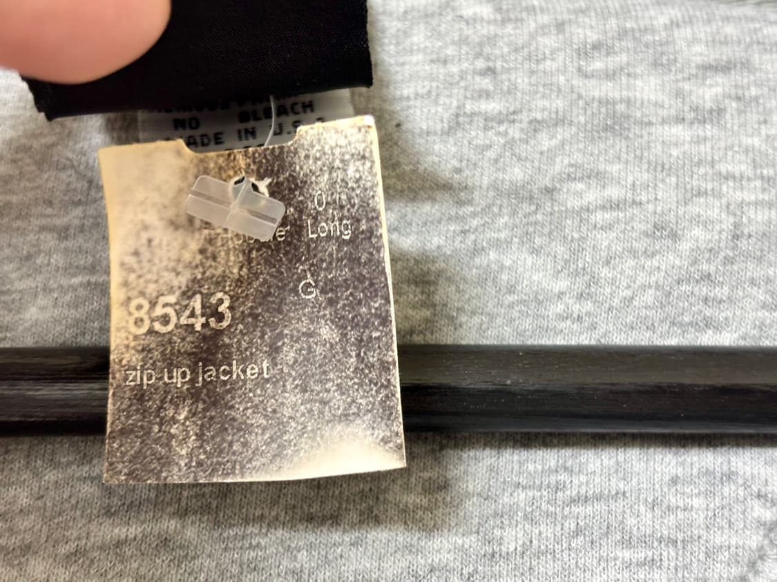 88 eighty eight 기모 집업 스웻 후디 새제품 미국산 상품이미지6