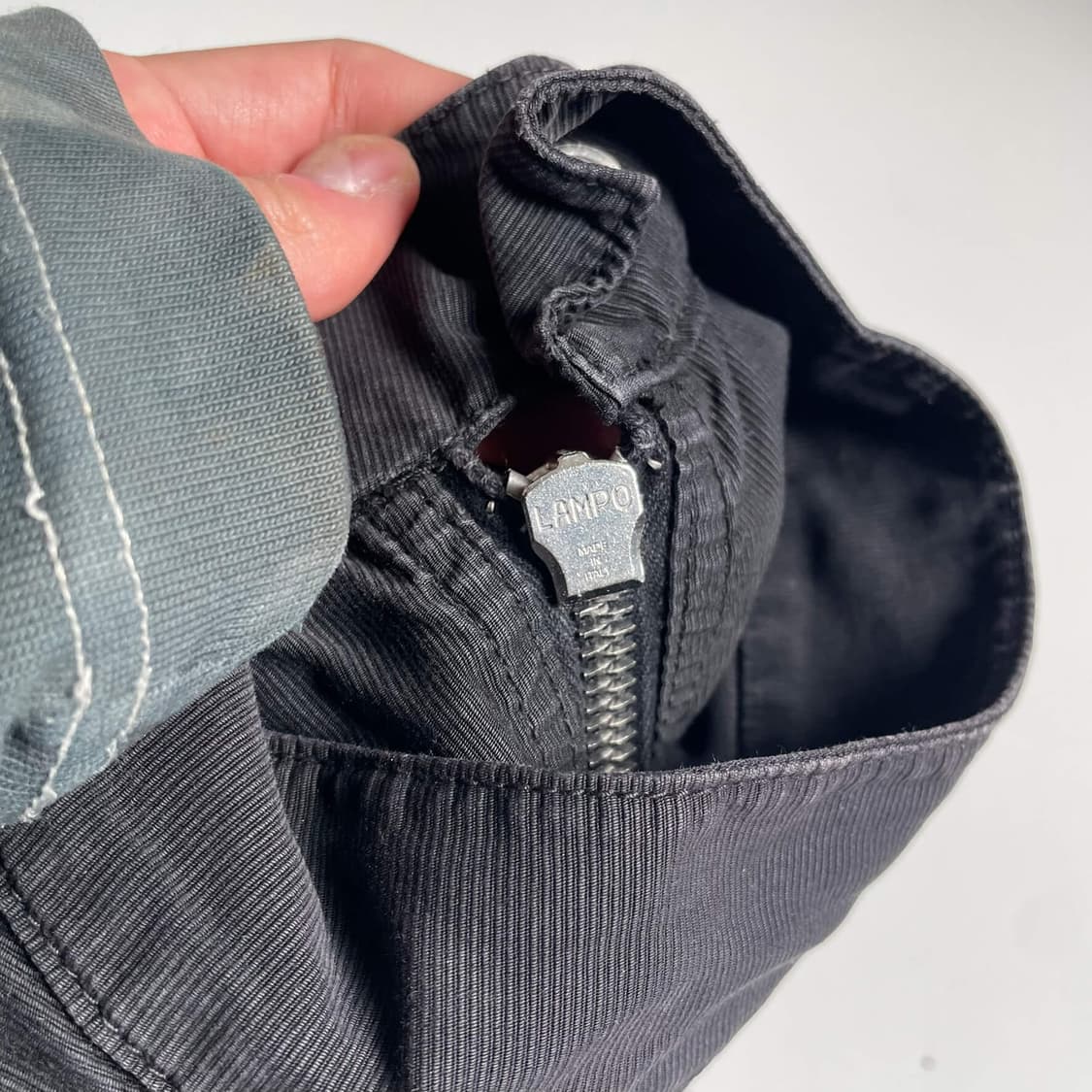 Versace 코튼 싱글 라이더 자켓 상품이미지7