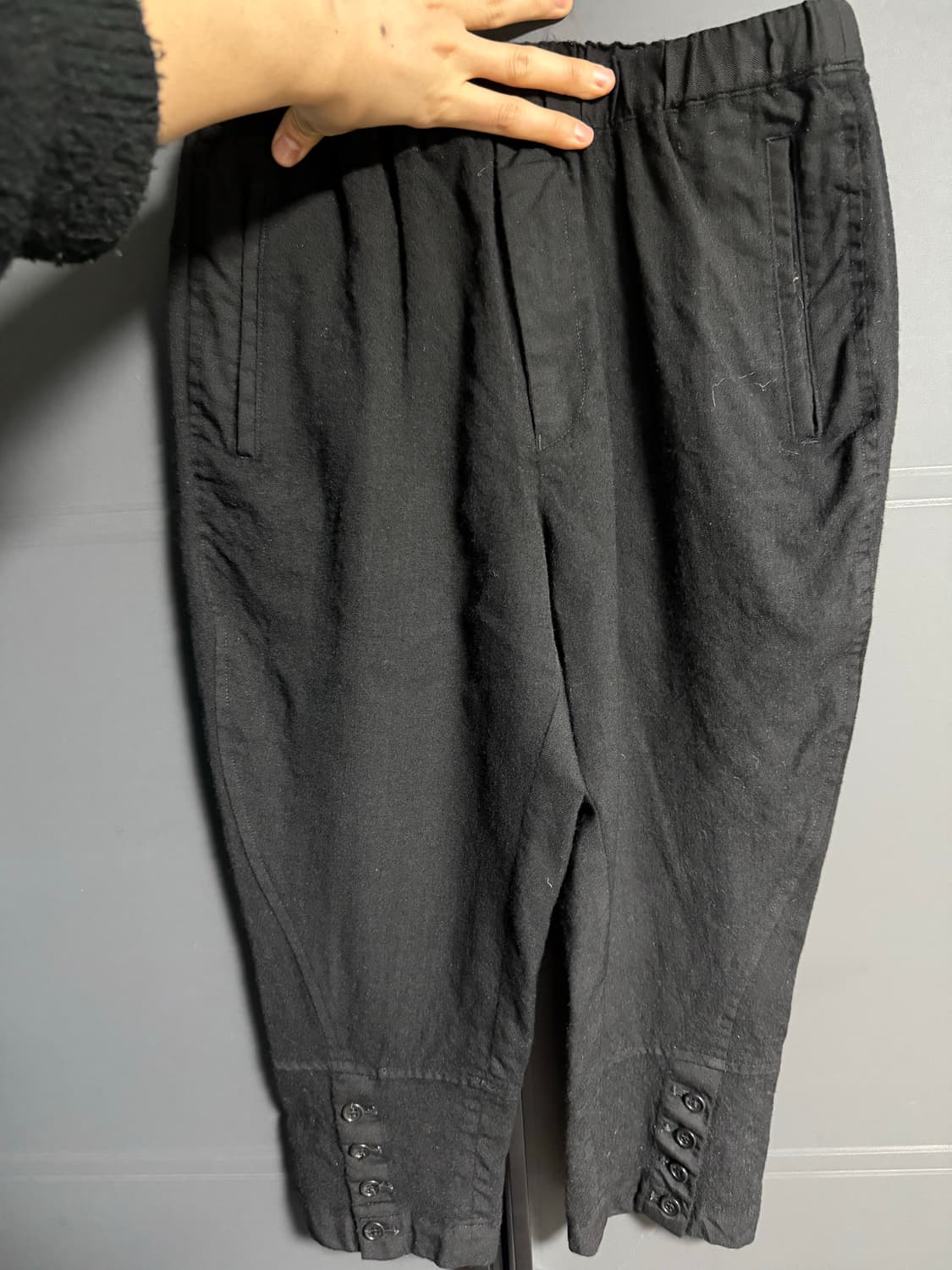 꼼데가르송 블랙 팬츠 상품이미지3