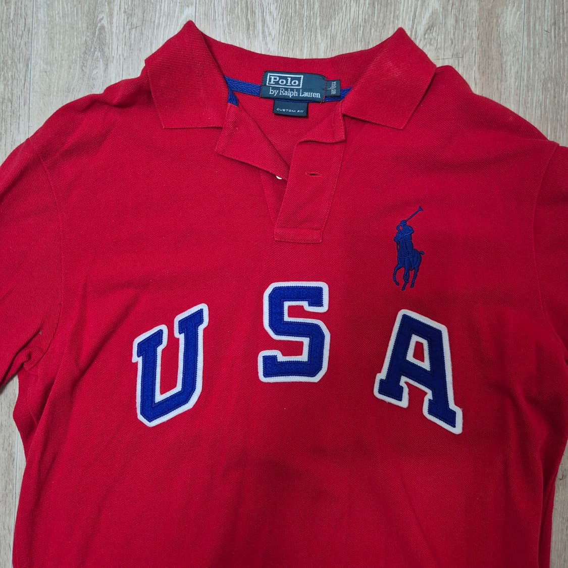 폴로 랄프로렌 빅포니 3 USA 반팔 카라티 상품이미지2