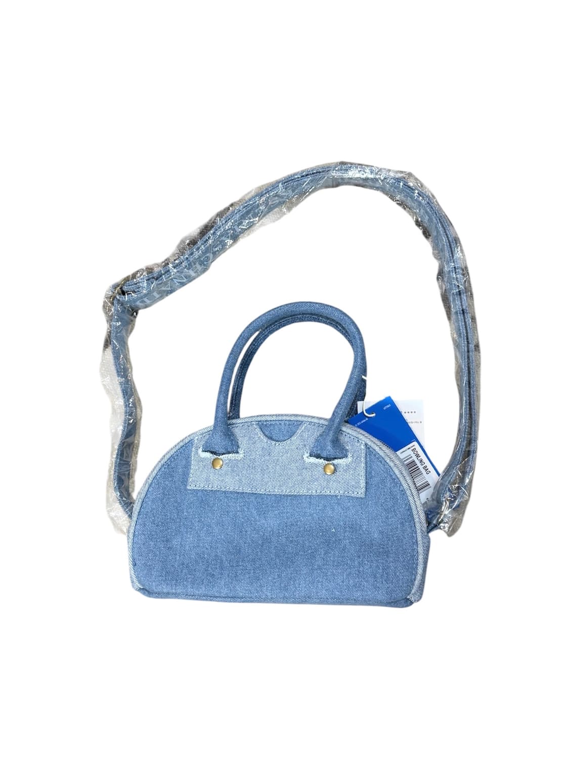 아디다스 x 크세니아 미니 볼링 백 데님 새상품 상품이미지3