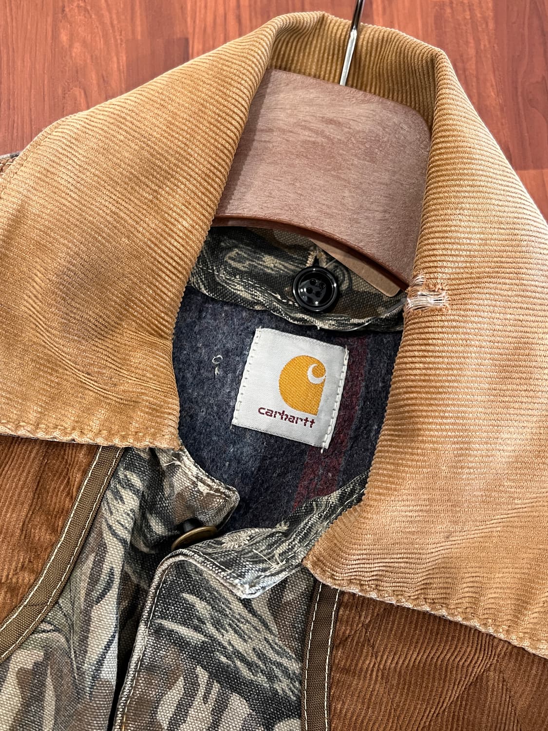 Carhartt 칼하트 리얼트리 카모 헌팅 자켓 상품이미지10