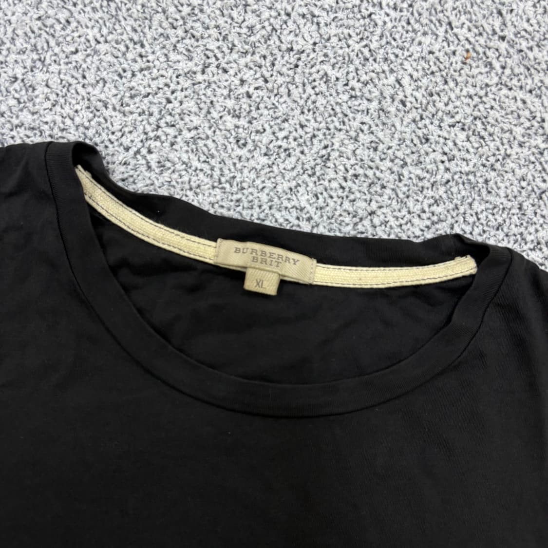 XL 고급 반팔티 BRIT 로고 티셔츠 0312J 상품이미지2