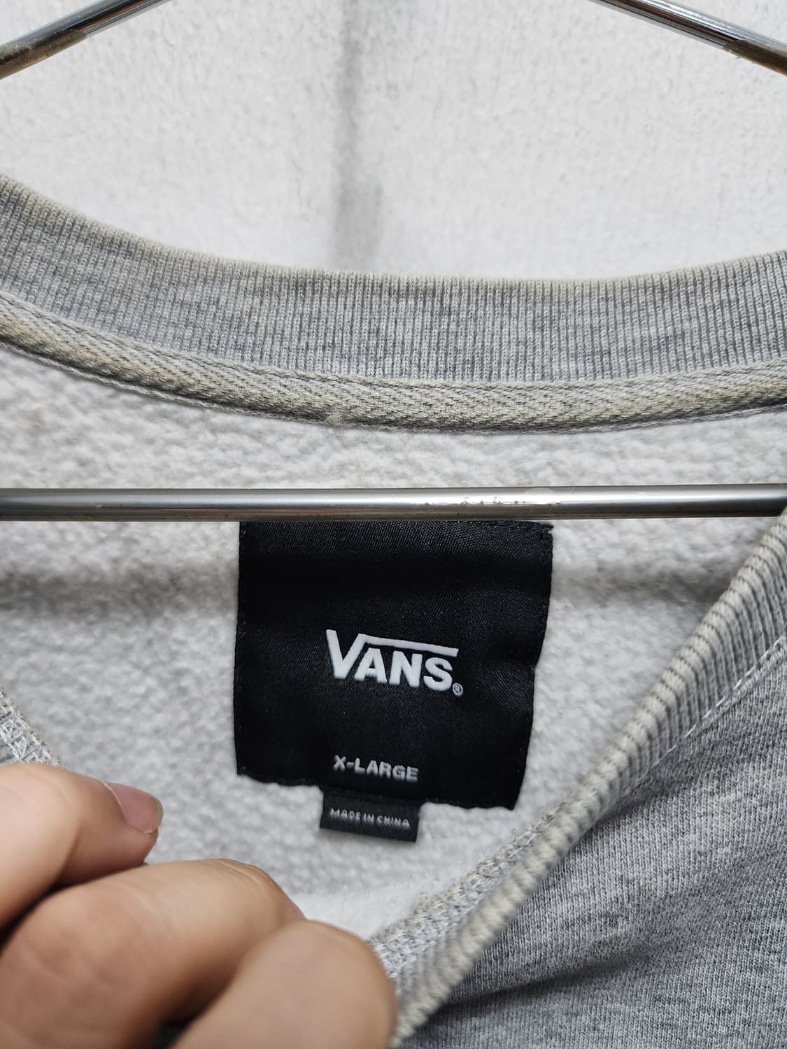 VANS 반스 빅로고 맨투맨 XL 상품이미지5