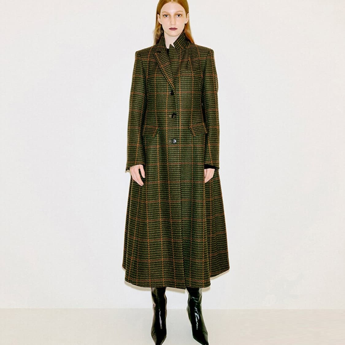 낸시부(NANCYBOO) 싱글 버진울 볼륨코트 55 상품이미지1