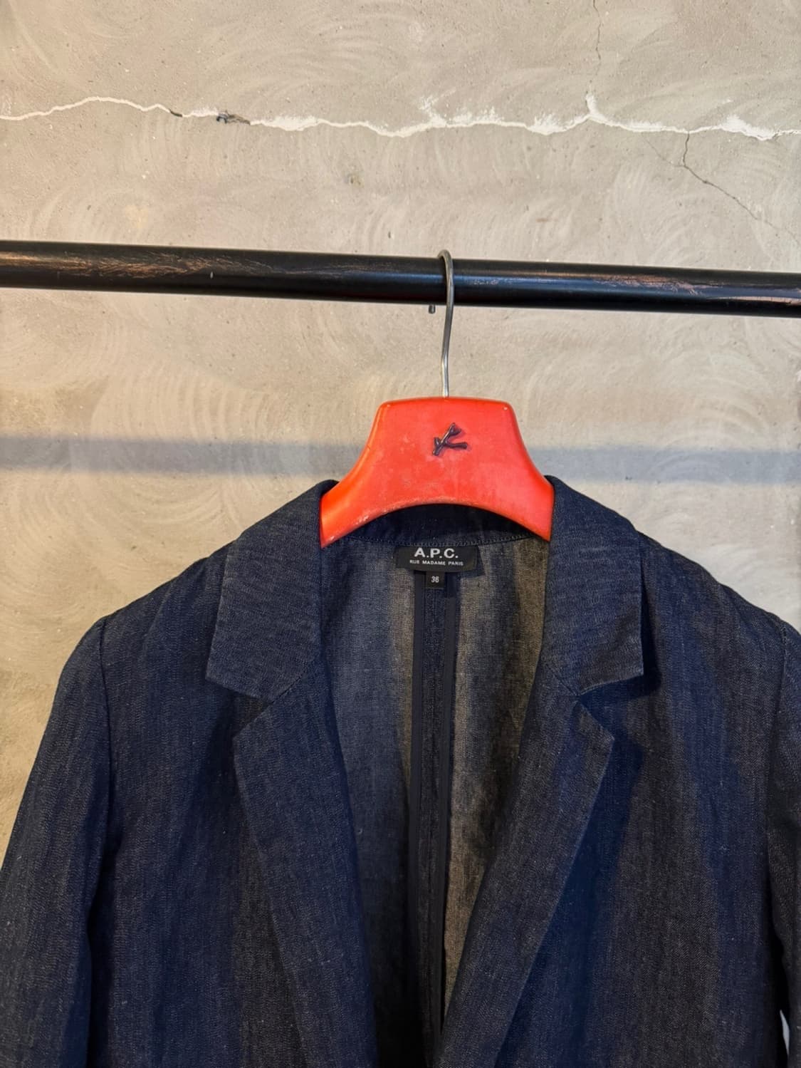 아페쎄 데님 테일러드 자켓 55 상품이미지3