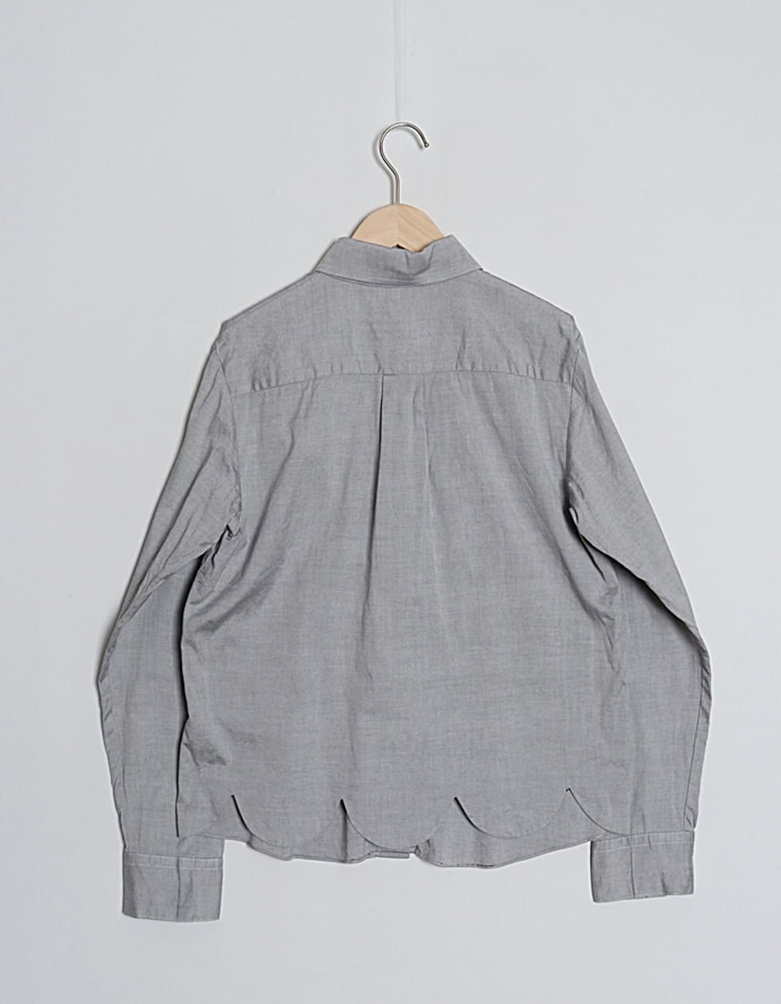 eupepomboo WaveHem Oxford Shirts 상품이미지4