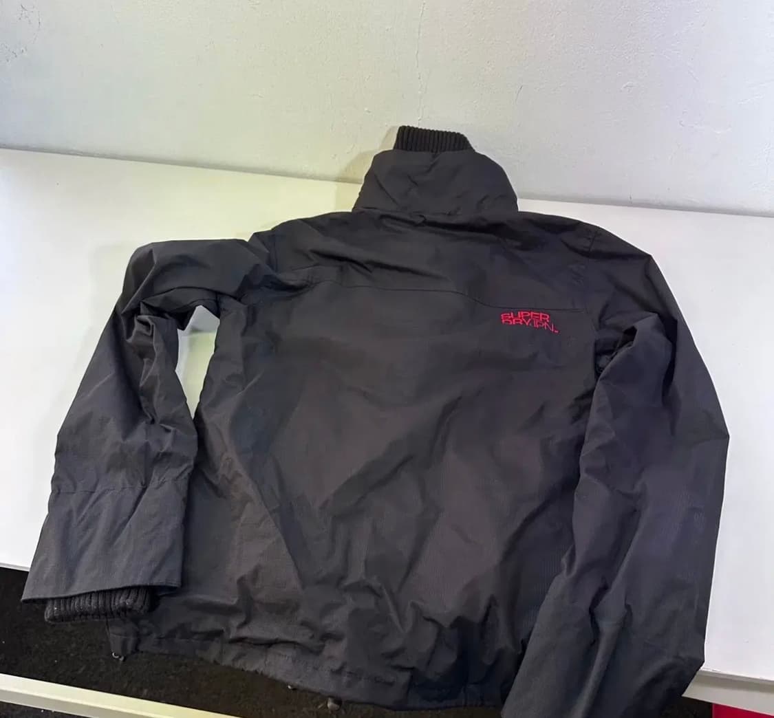 슈퍼드라이 블랙 멀티자크 나일론 바막자켓 상품이미지2