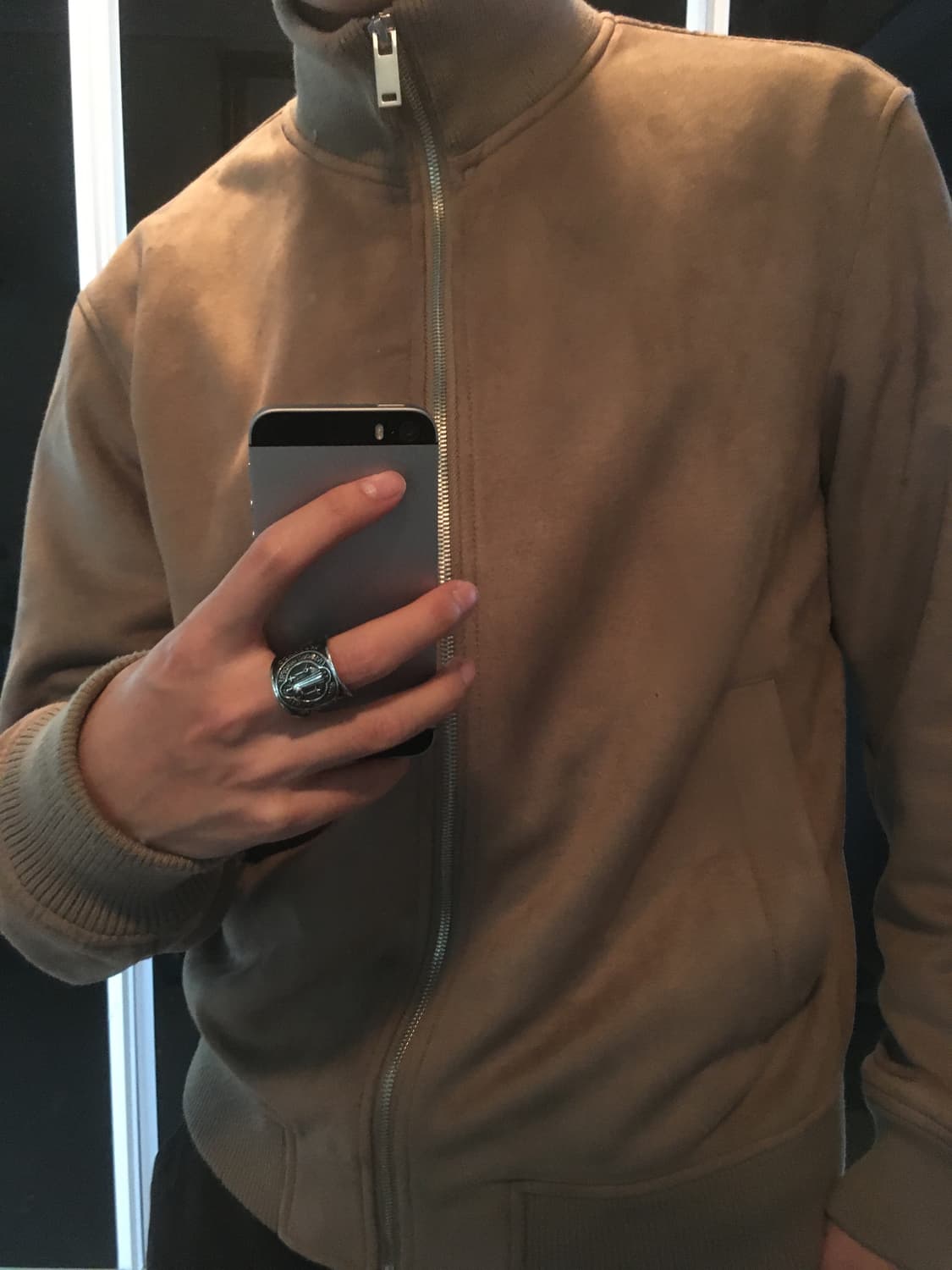 ZARA 스웨이드 자켓 상품이미지1