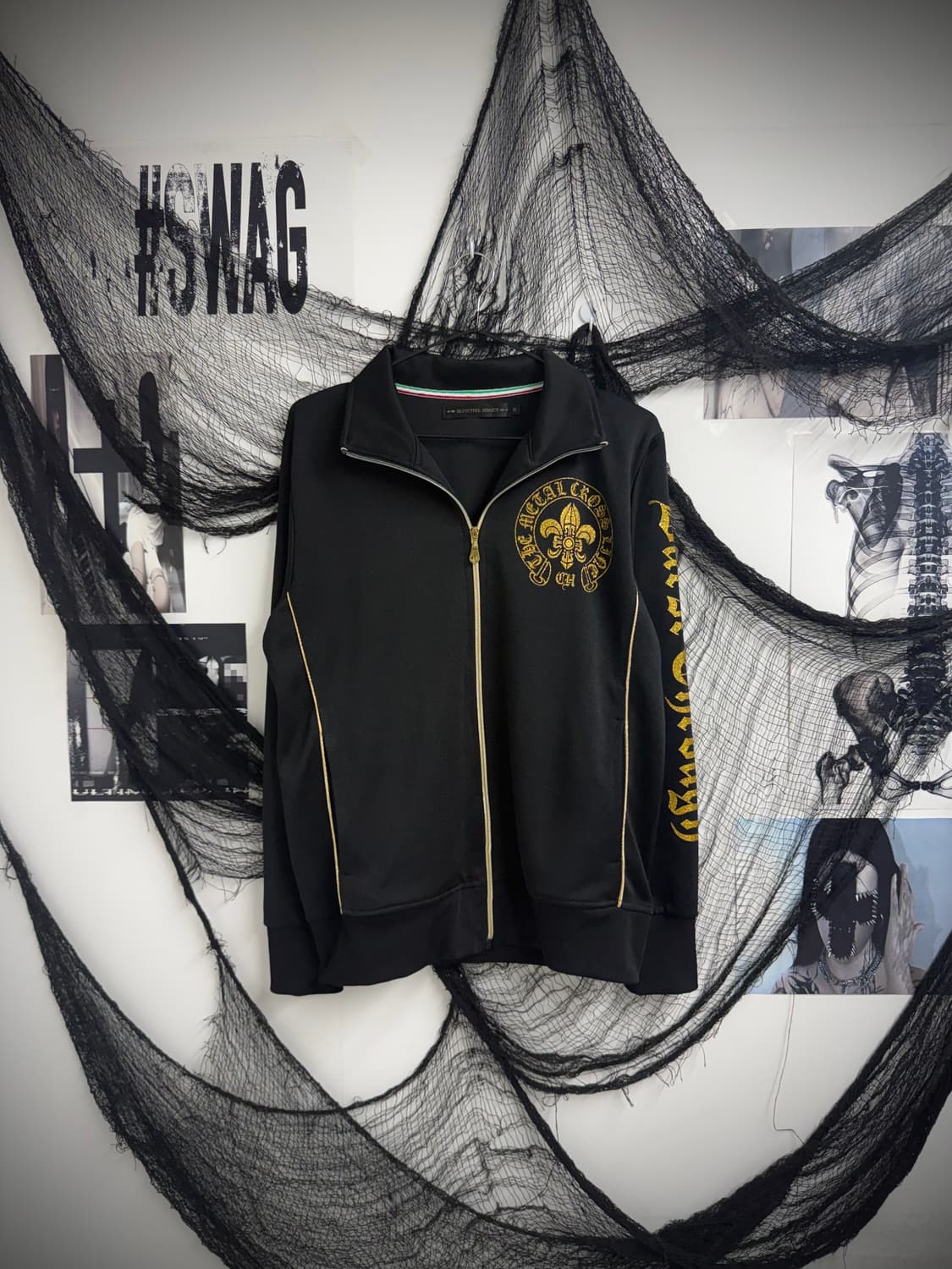 Fleur lettering printed jersey 상품이미지6