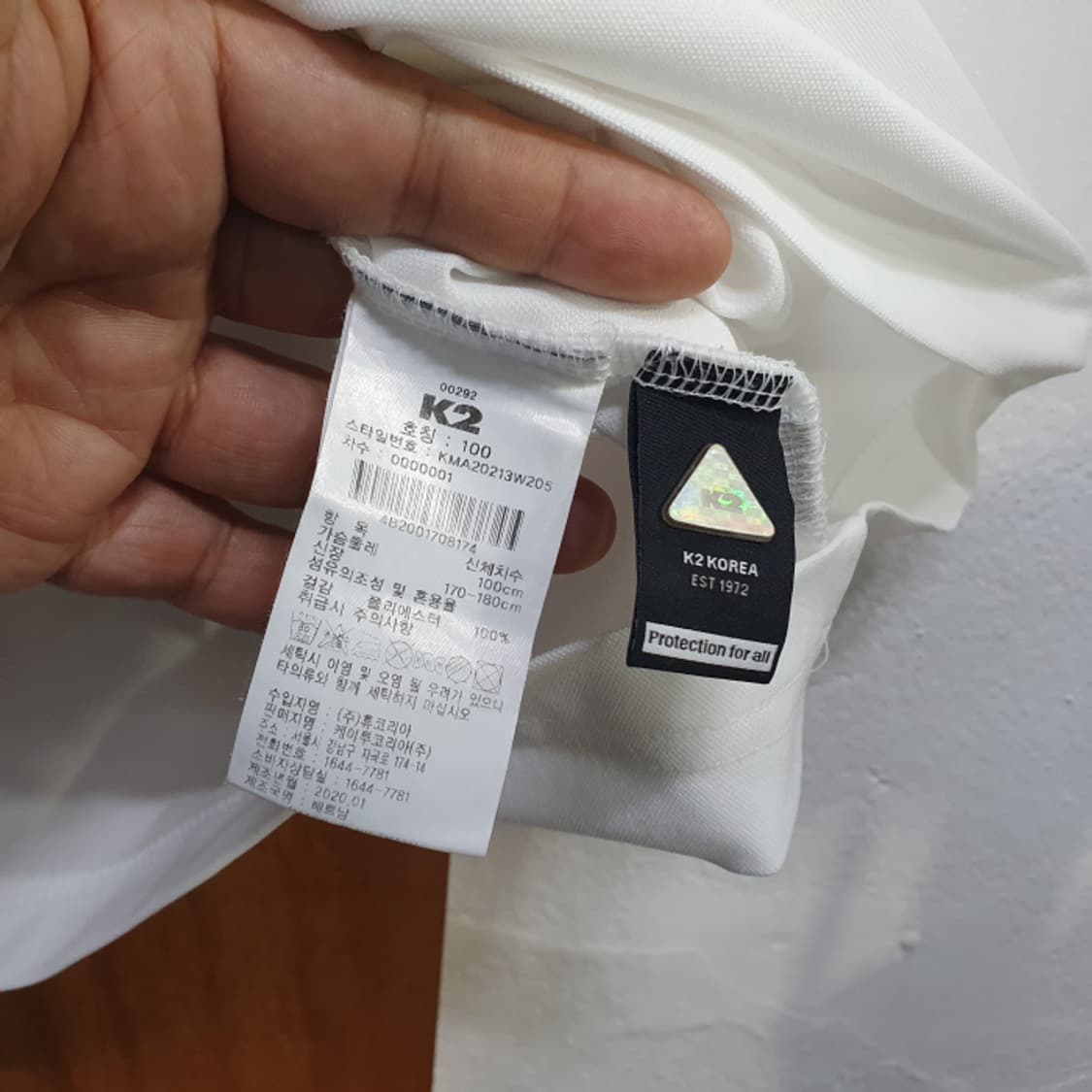 K2 반팔 카라티(100) 상품이미지3