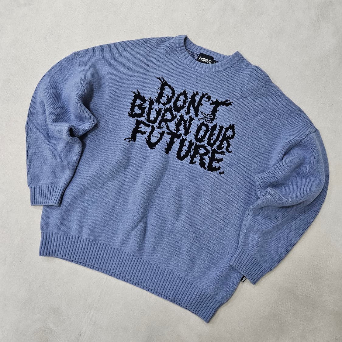 실측확인 아조바이아조 울 니트 스웨터 0401Y 상품이미지1