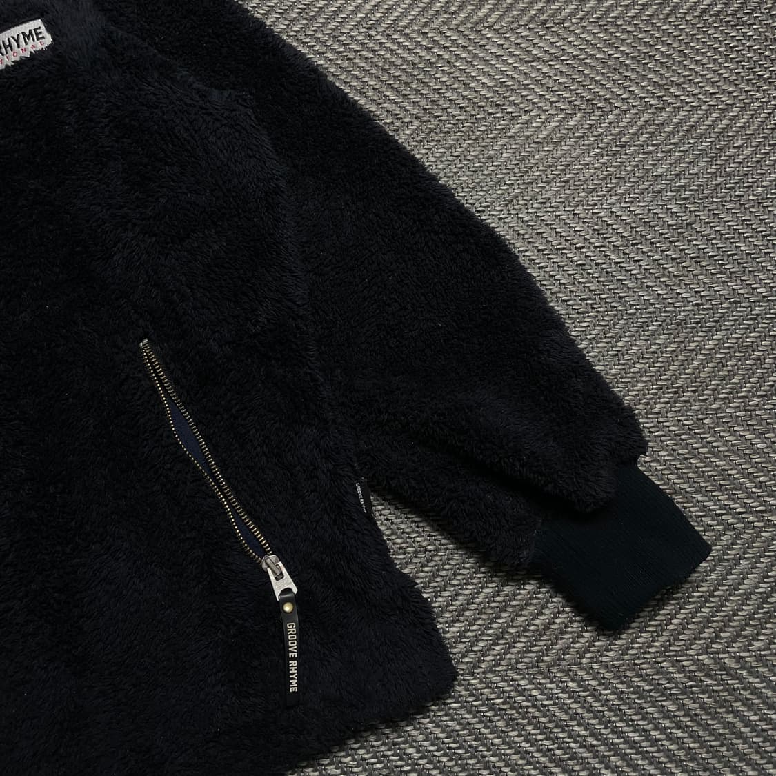 Groove Rhyme 하이넥 쉐르파 플리스 아노락 반집업o 5273 상품이미지5