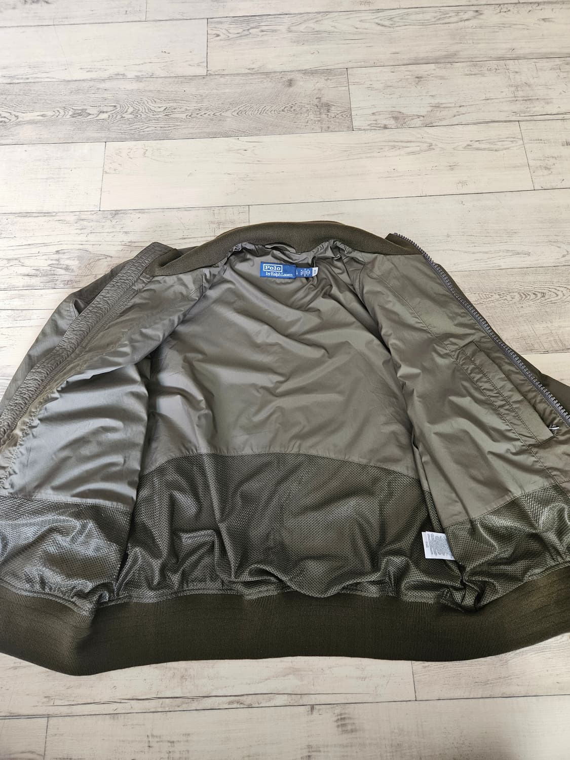 (L)폴로 랄프로렌 25fw 인슐레이트 보머자켓 올리브 상품이미지5