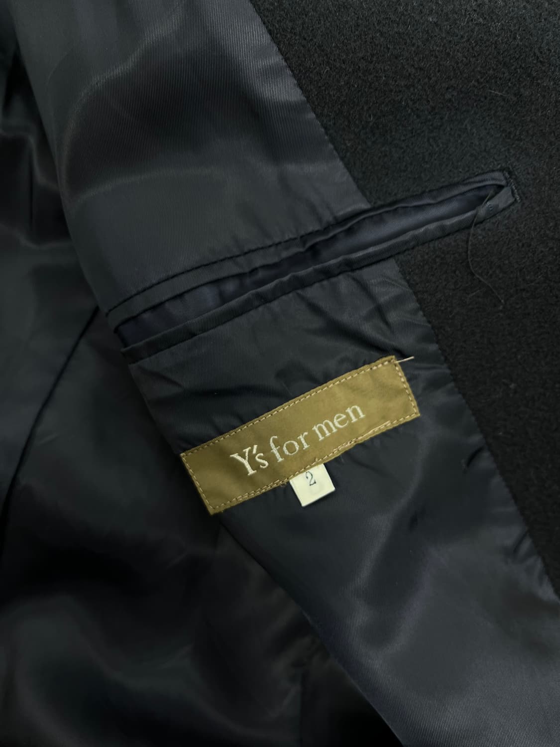 90s Y's for man by Yoji Yamamoto 싱글 코트 상품이미지10