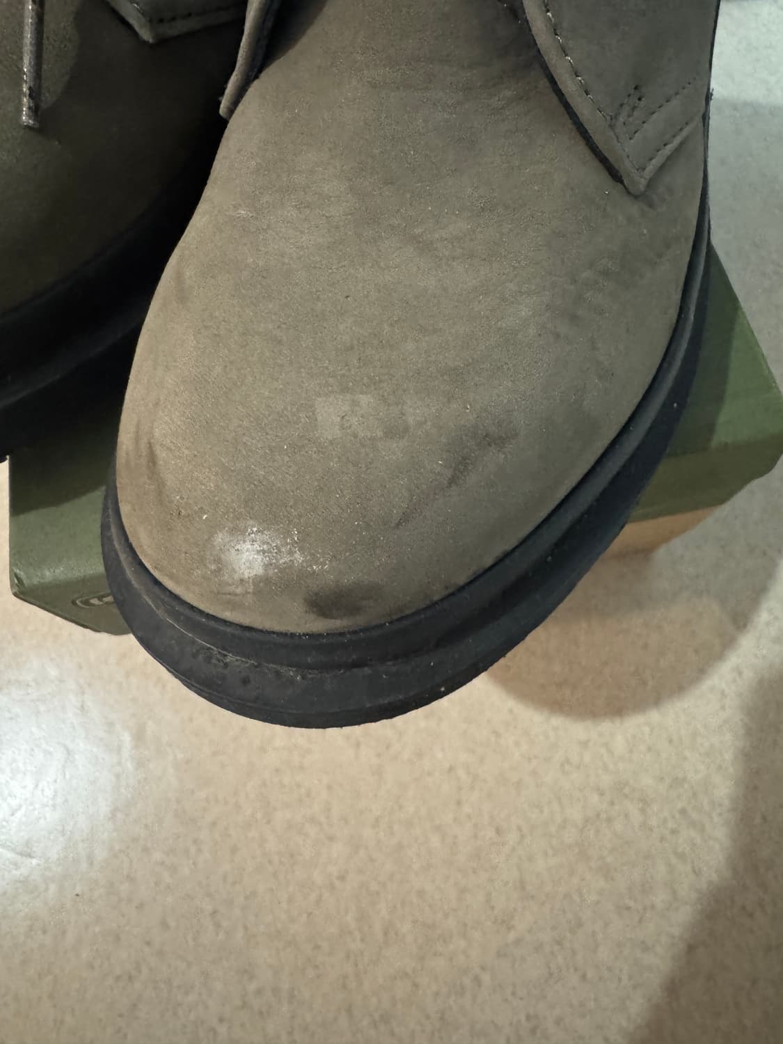 1461 3홀 니켈 마일드 누벅 WP 그레이 상품이미지6