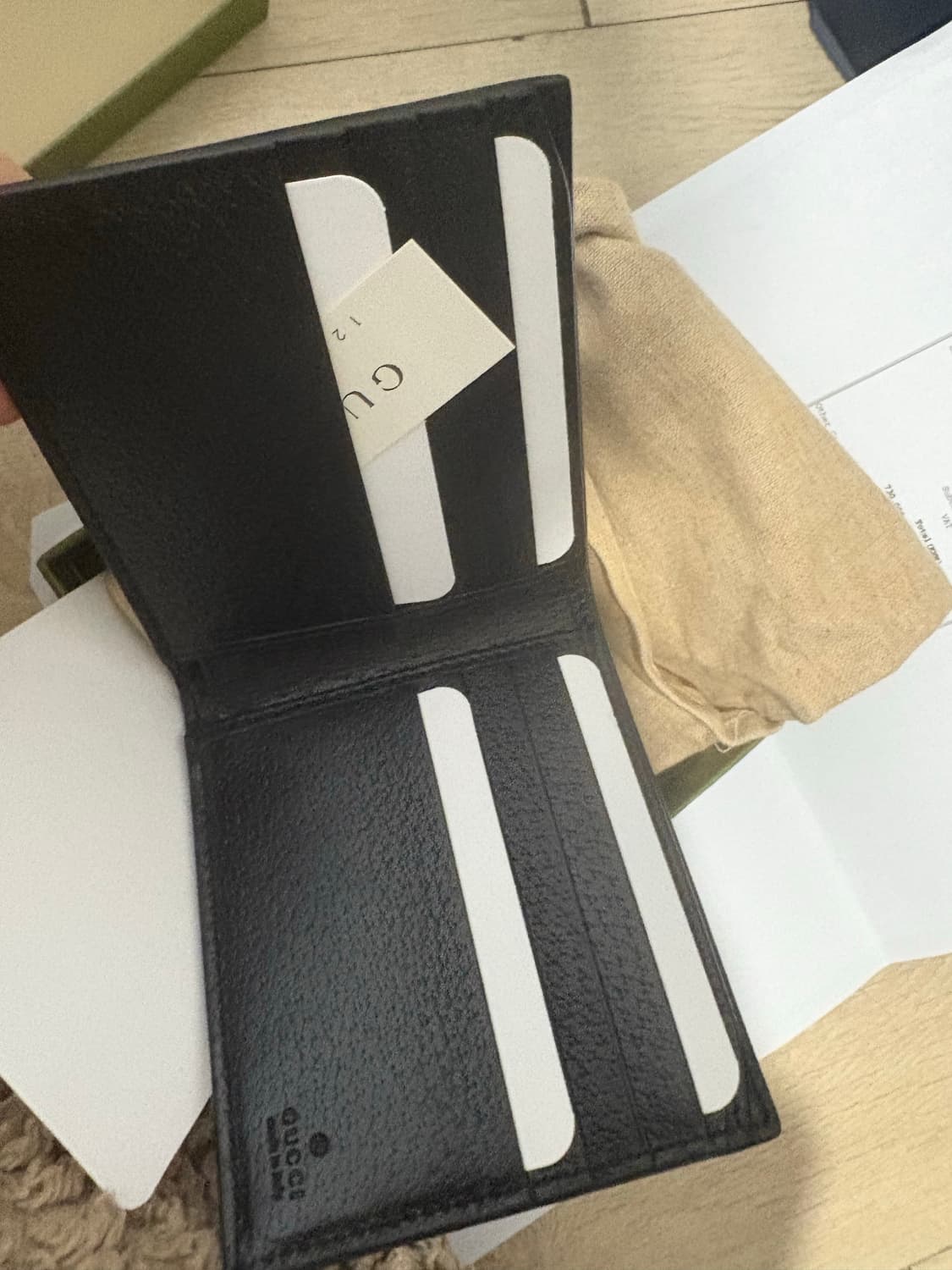 구찌 반지갑 완전 새상품 상품이미지3