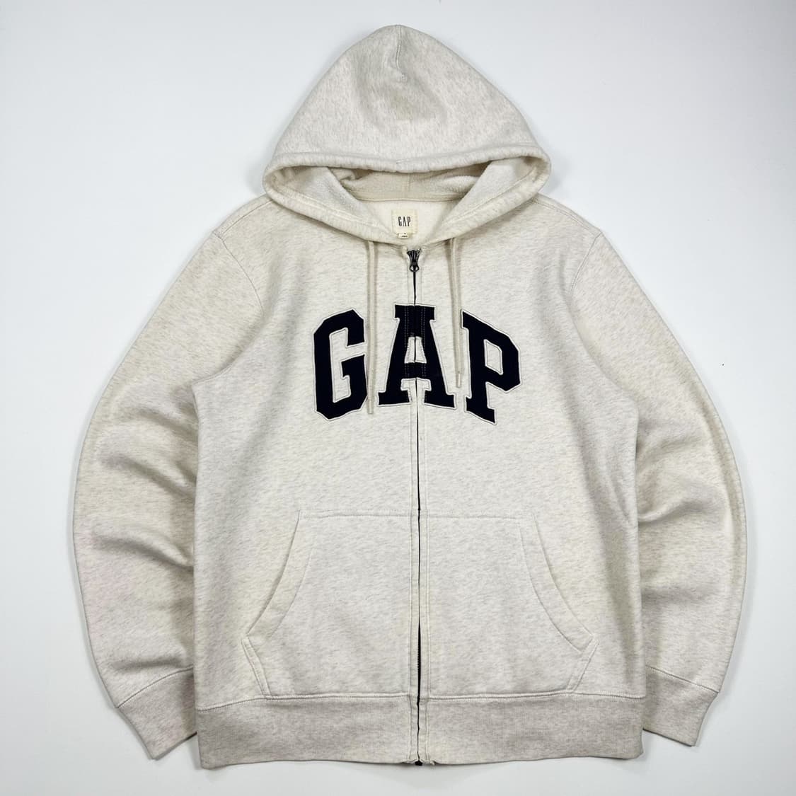 갭 GAP 아이보리 빅로고 후드집업 (S) 상품이미지2