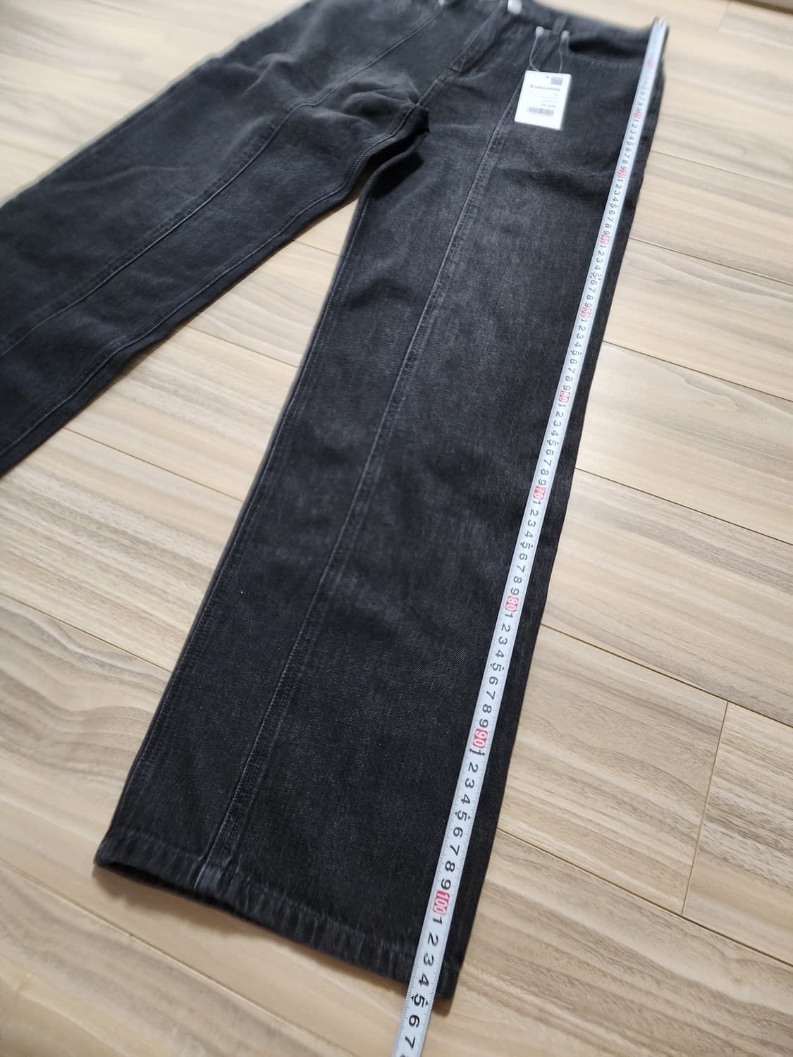 에잇세컨즈핀턱데님팬츠청바지 상품이미지6