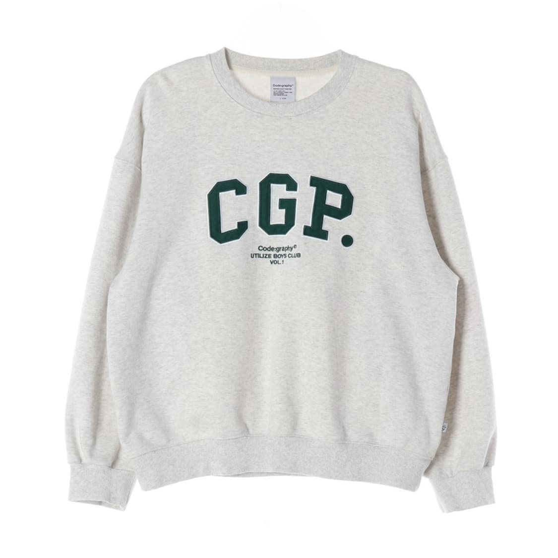 코드그라피 CGP 아치 로고 맨투맨 L 상품이미지1