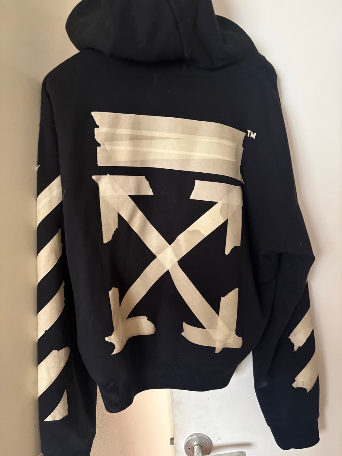 오프화이트 테이프 애로우 후드 판매 상품이미지3