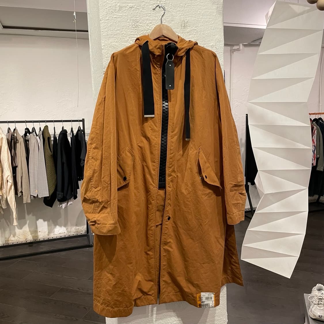 메종 미하라 야스히로 빅지퍼 파카 상품이미지1