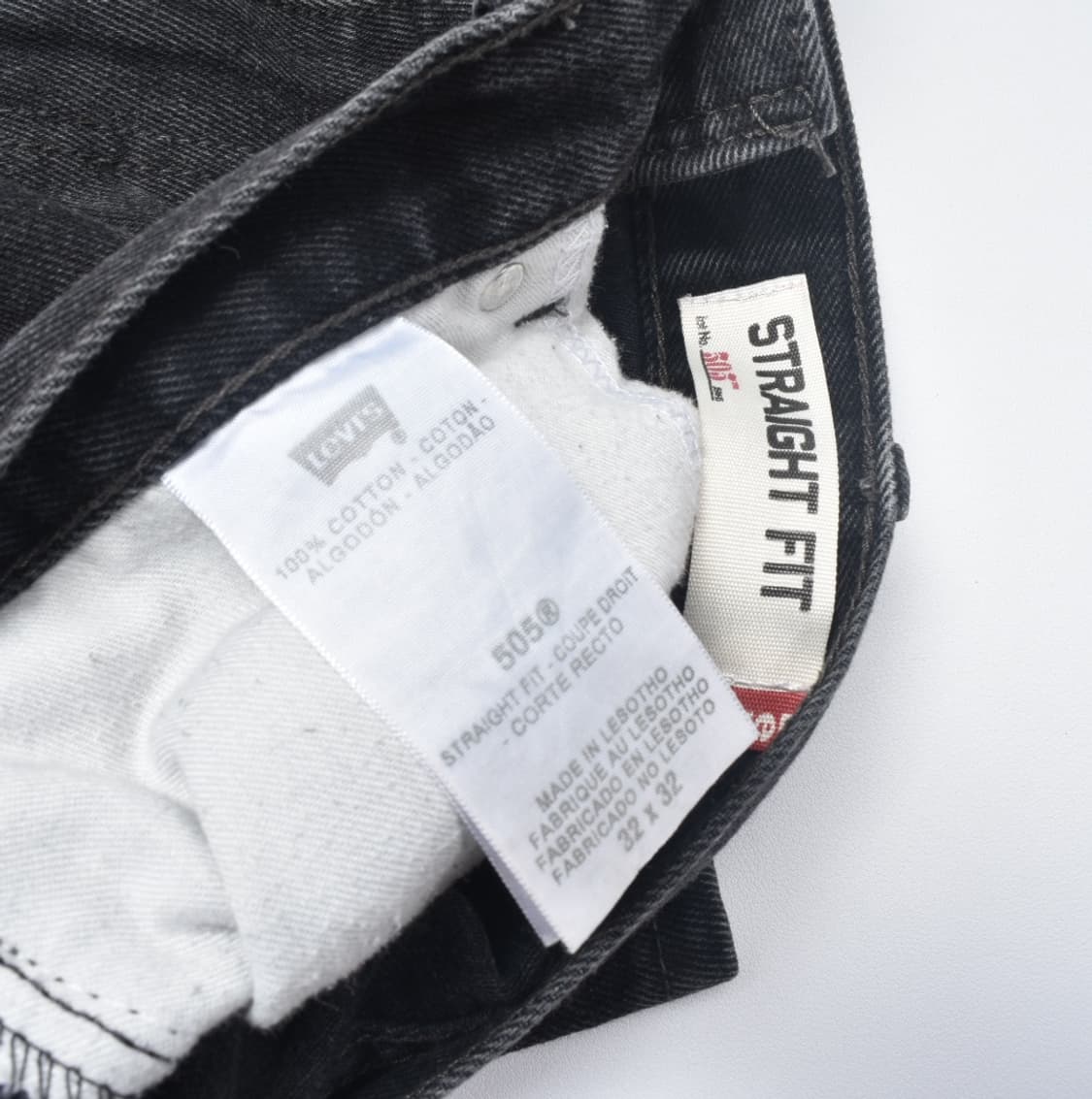 00S 빈티지 리바이스 505 청바지 부츠컷 데님팬츠 32 N0757 상품이미지7