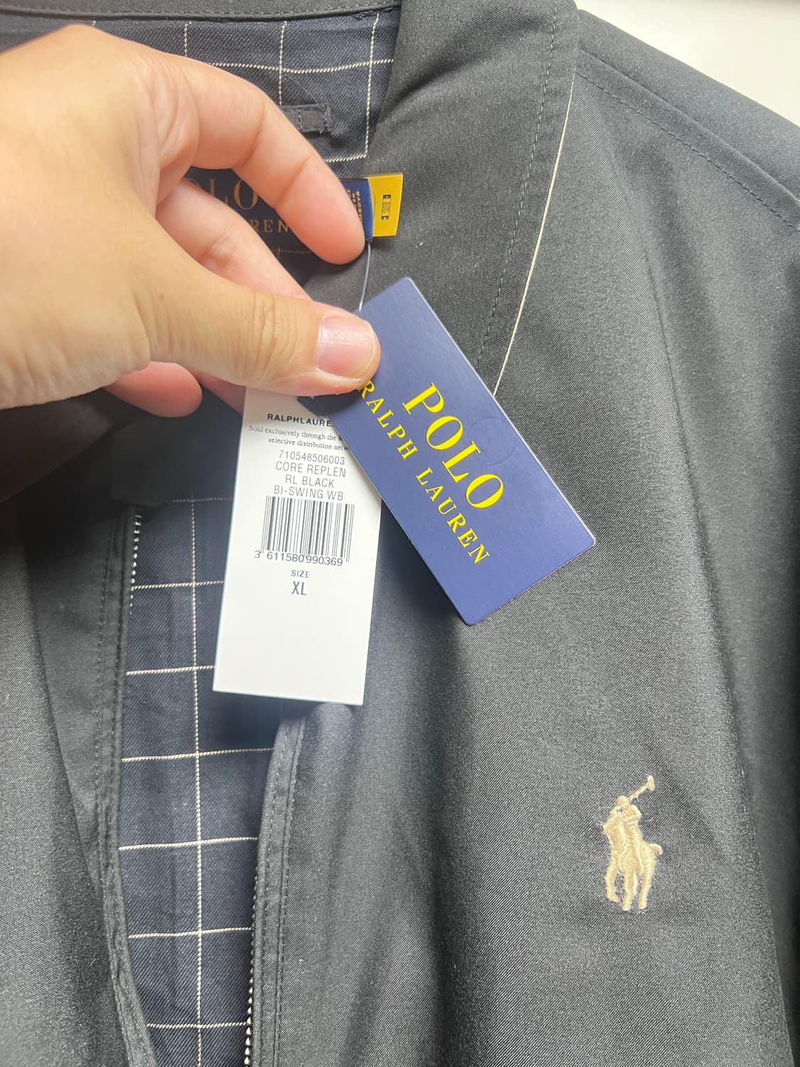 폴로 바이스윙 자켓 블랙 xl 110추정 상품이미지2